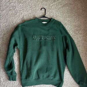 Bass Pro Shops Forest Green Crewneck Sweater